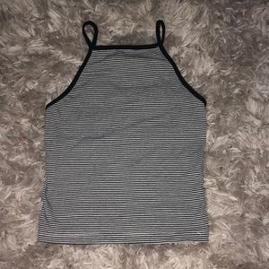 Garage striped tank